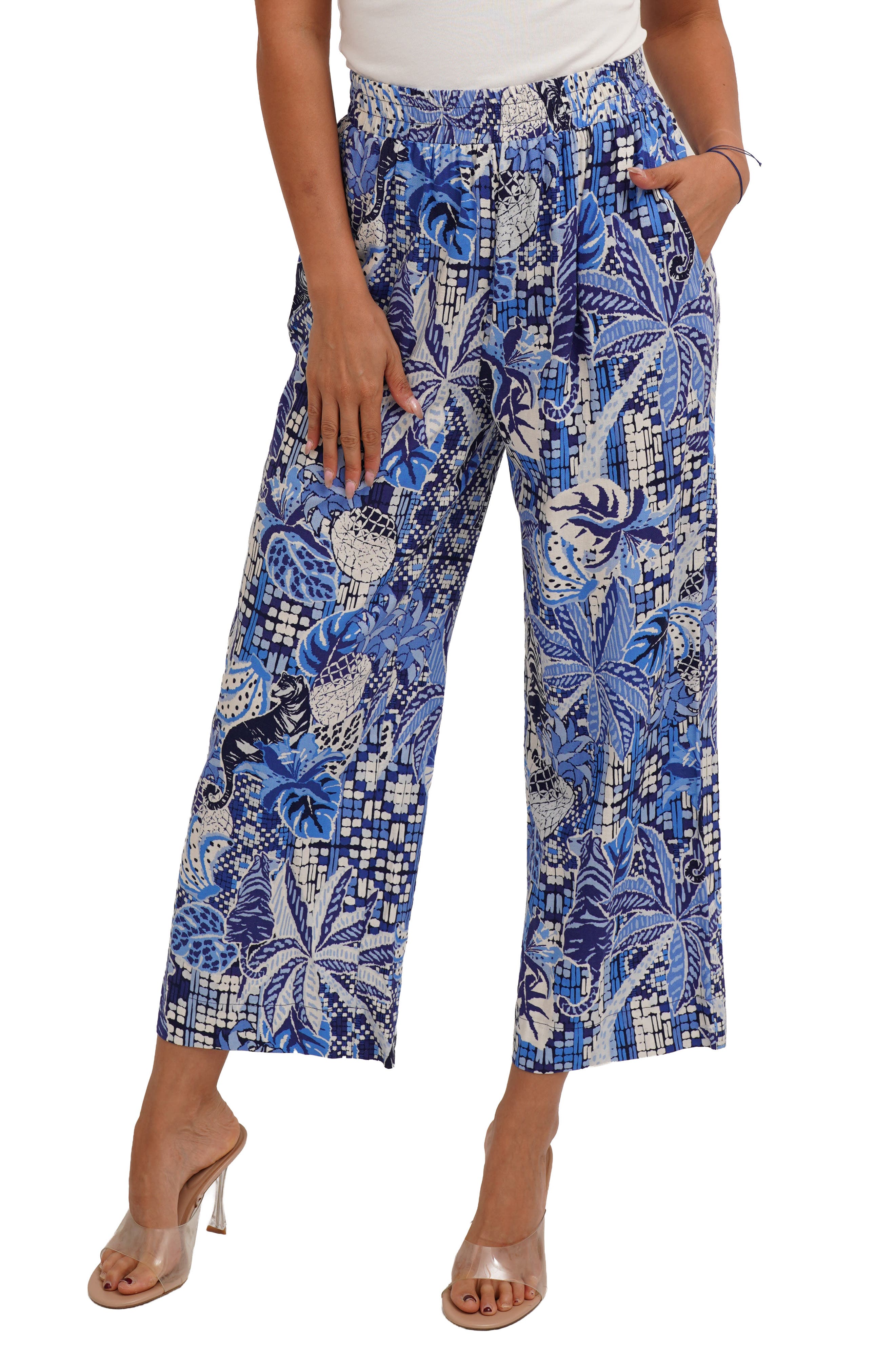Crop Pull-On Pants - image 5