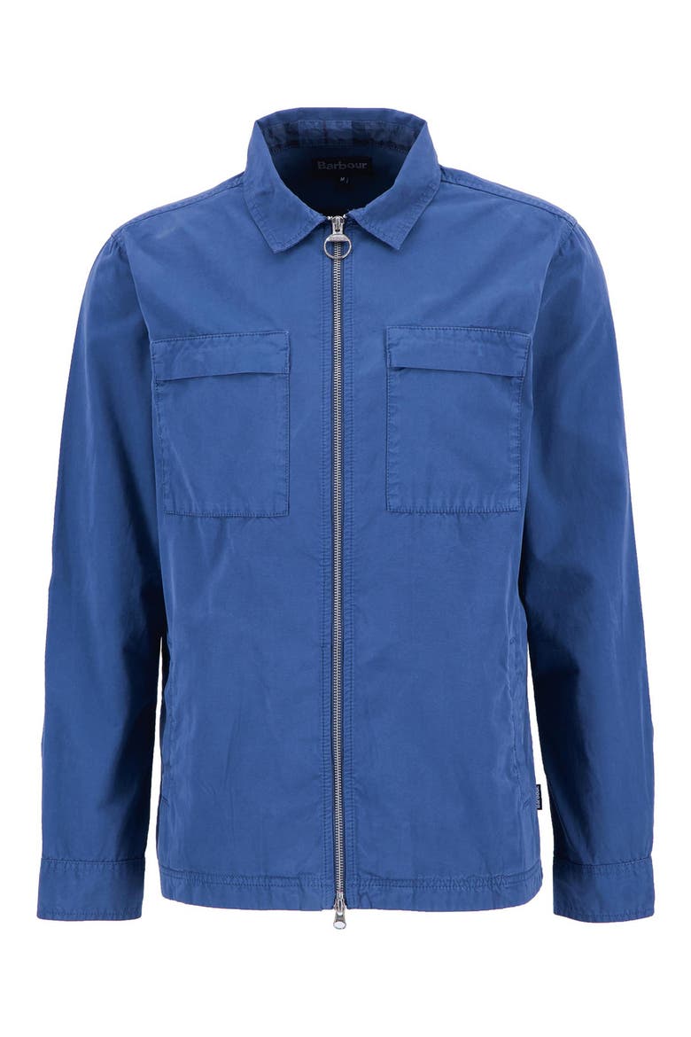 Glendale Zip Overshirt, Alternate, color, OCEANA