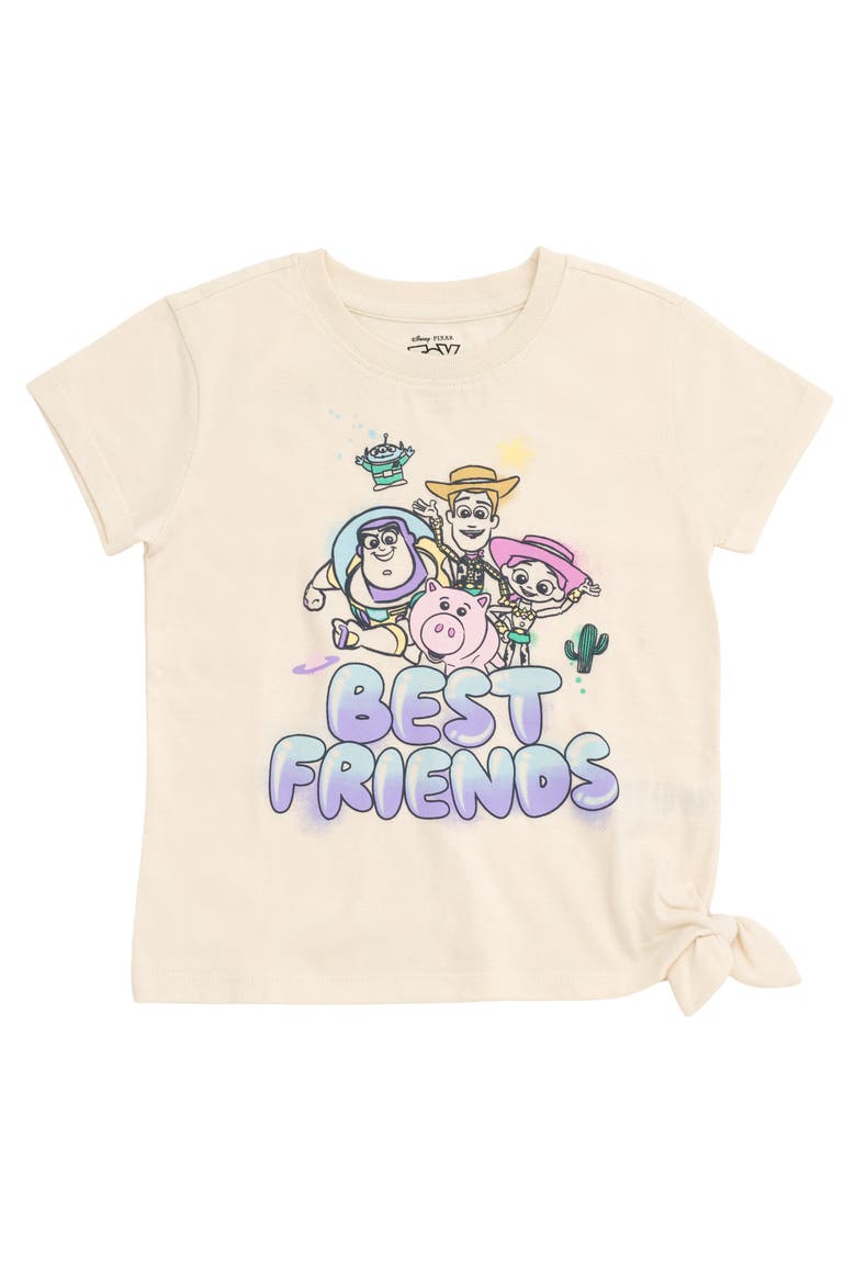 Toy Story 2-Pack Short Sleeve T-Shirts, Alternate, color, Toy Story Cream Blue