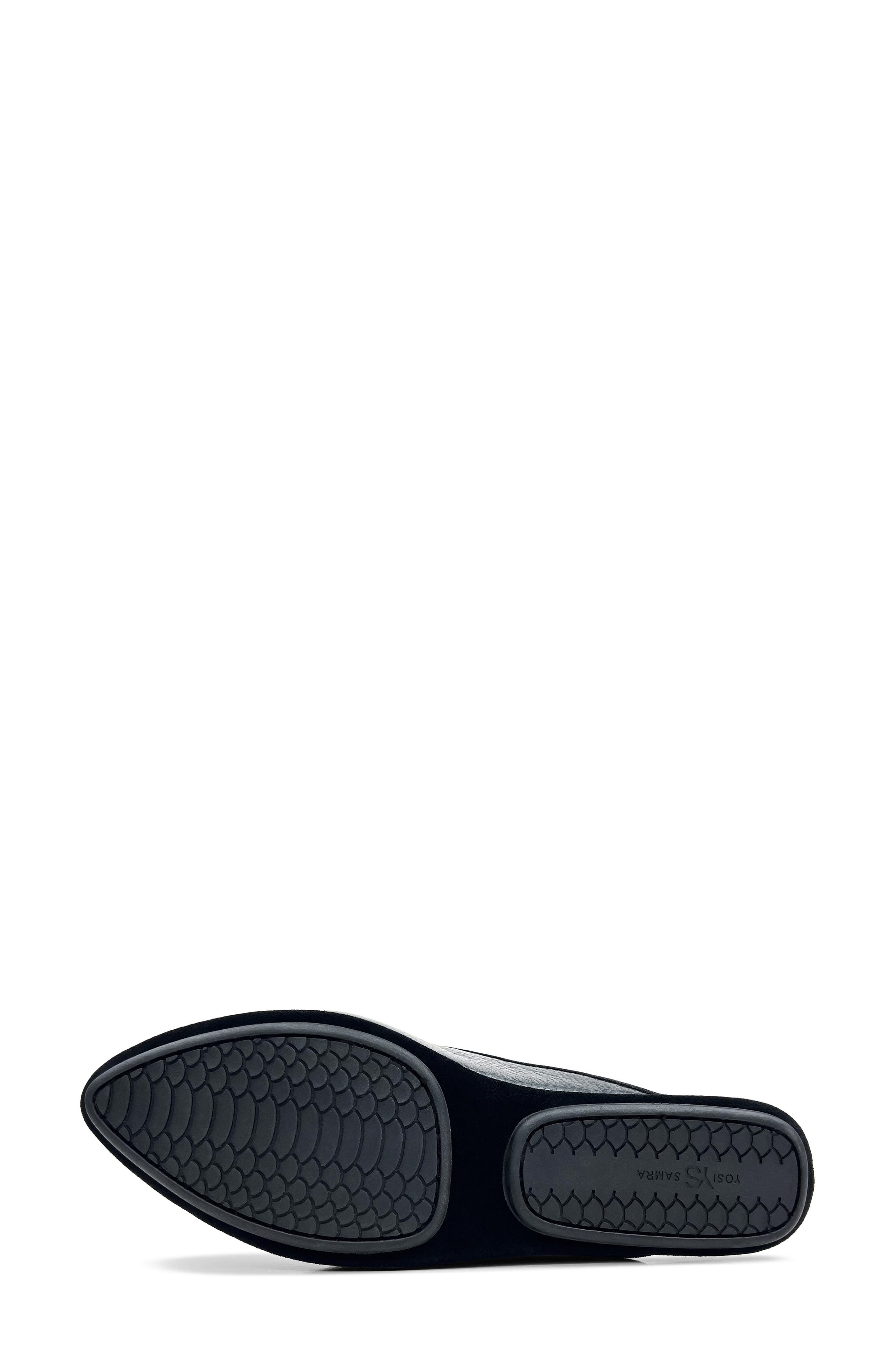 Yosi Samra Vidi Snake Embossed Mule, Alternate, color, 