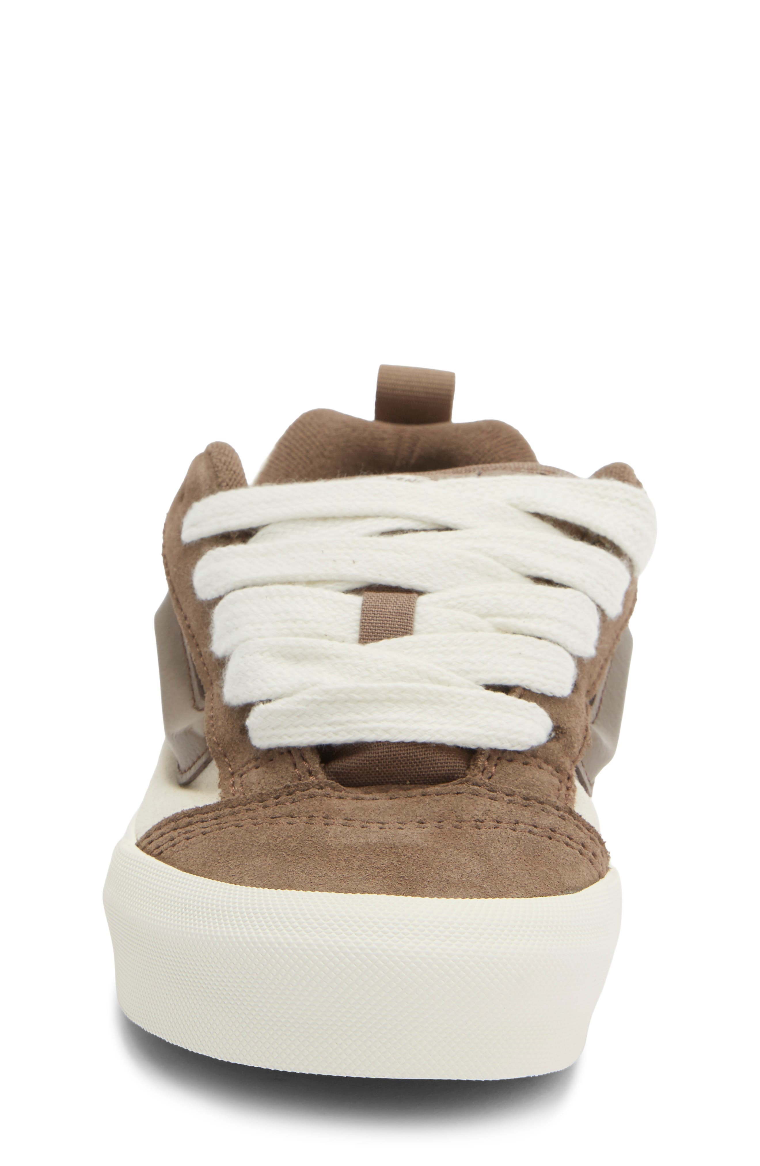 Kids' Knu Skool Sneaker, Alternate, color, WALNUT MARSHMALLOW