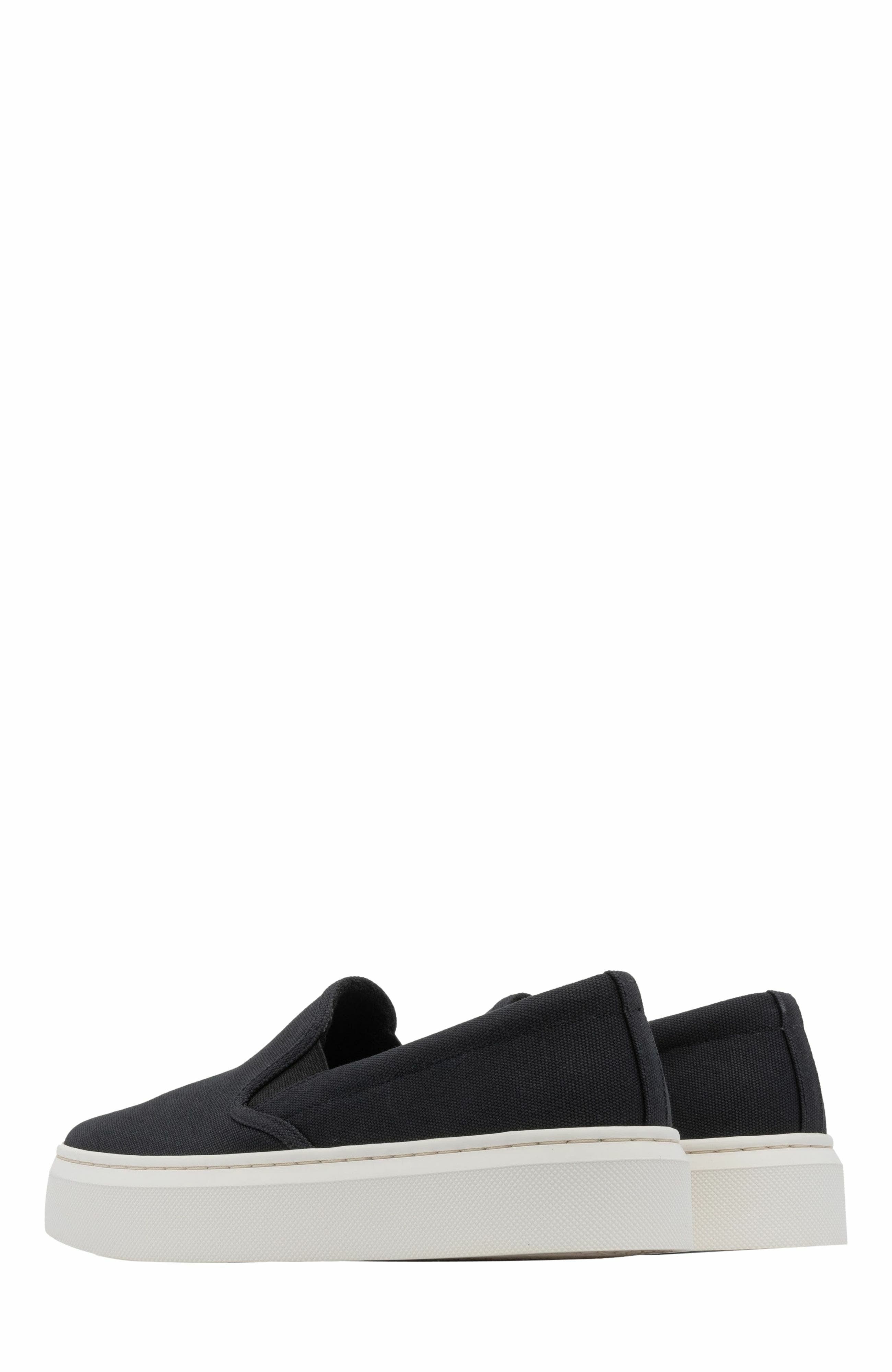ABEO Jumpstreet Slip On Sneaker, Alternate, color, Black Canvas - Metatarsal