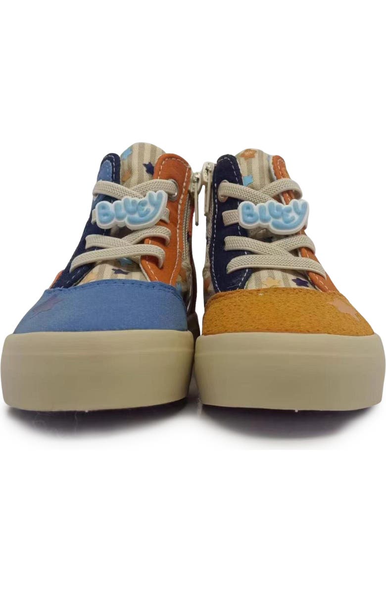 Ground Up Kids' Colorblock Bluey High Top Sneaker, Alternate, color,