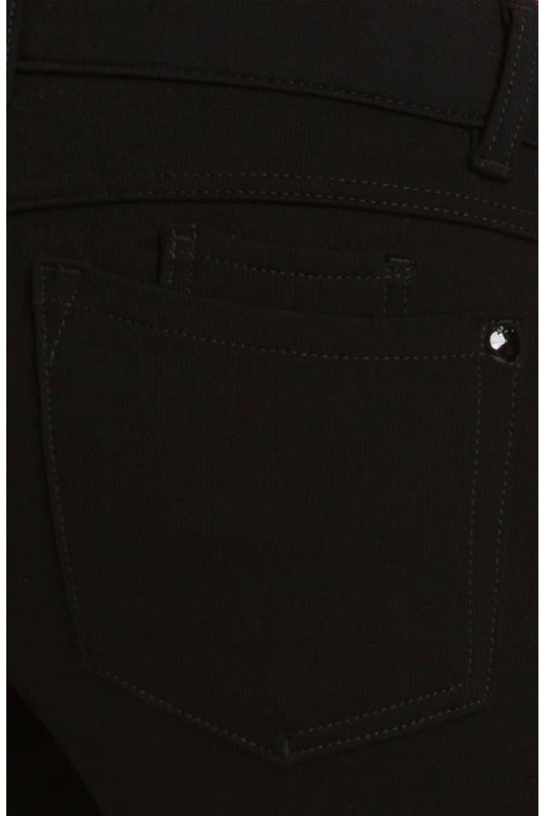 Ponte Knit Skinny Pants, Alternate, color, BLACK