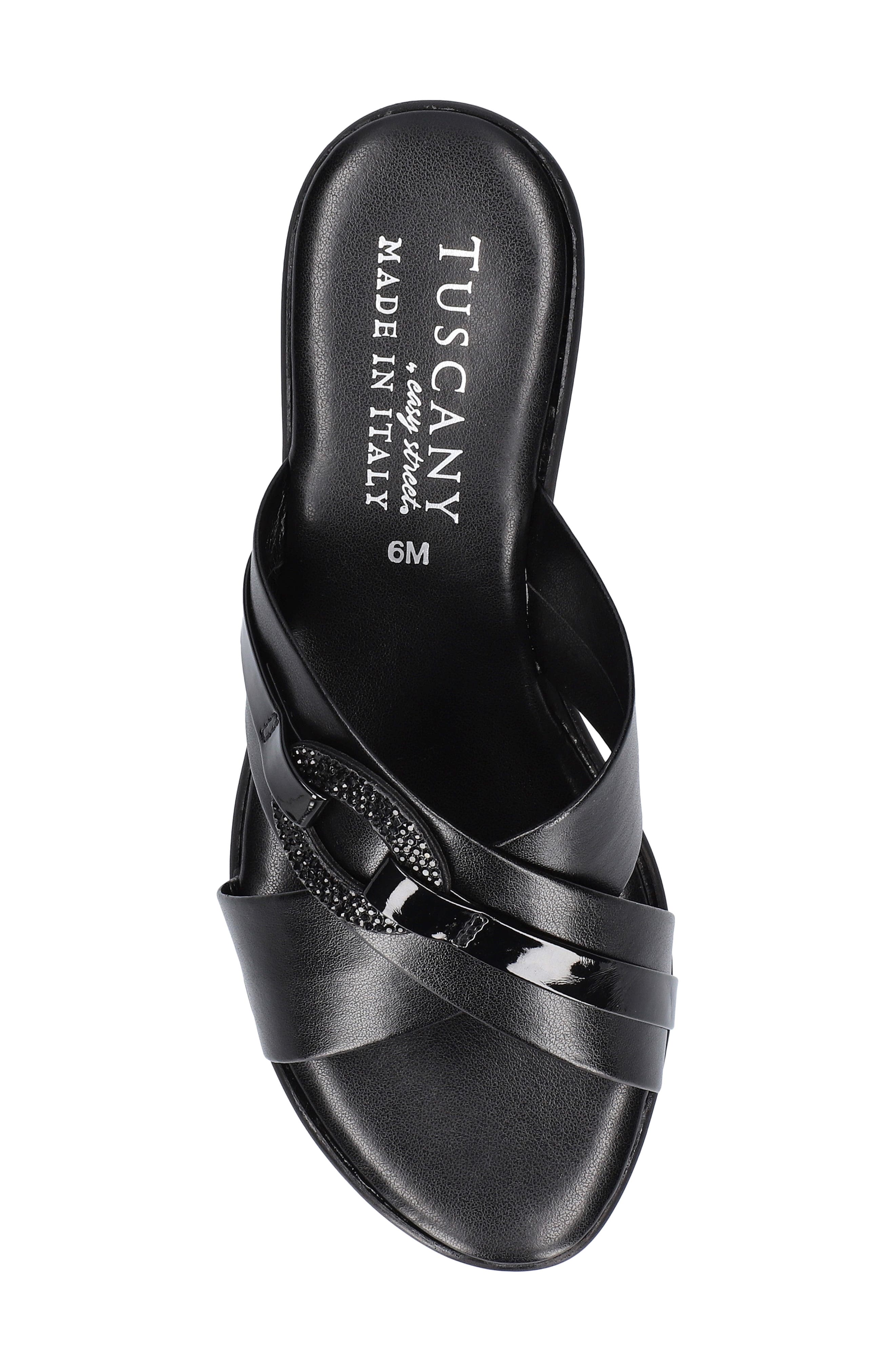 TUSCANY by Easy Street<sup>®</sup> Sabina Wedge Sandal, Alternate, color, 