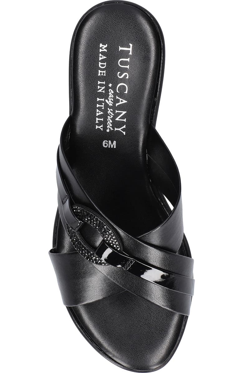 TUSCANY by Easy Street<sup>®</sup> Sabina Wedge Sandal, Alternate, color,