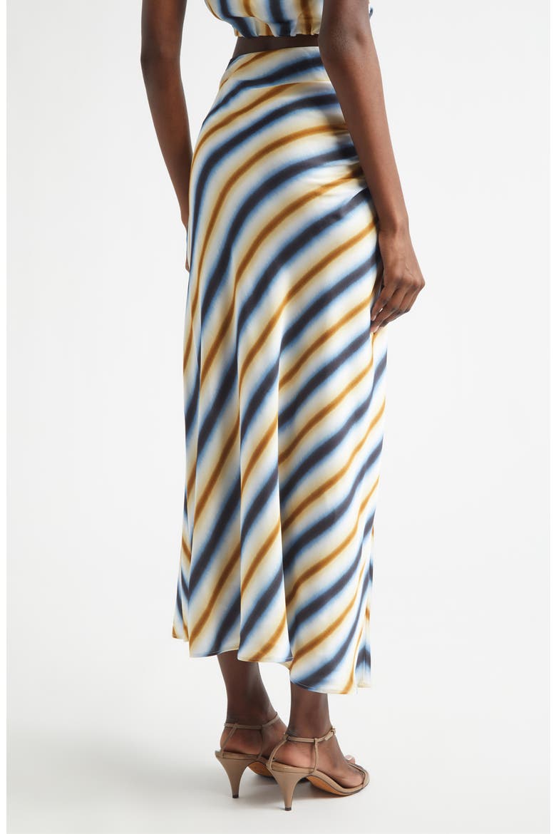 Diagonal Stripe Maxi Skirt, Alternate, color, TAHOE BLUE/ MILK CHOCOLATE