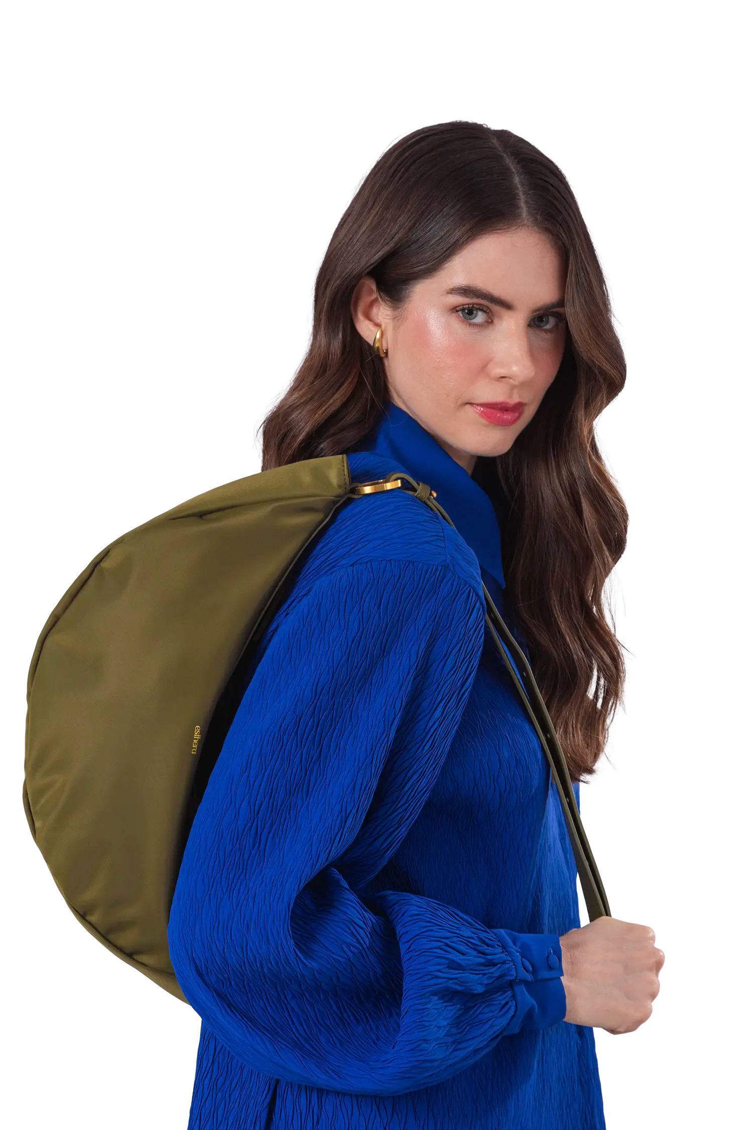 Luna Half Moon Bag, Alternate, color, Red