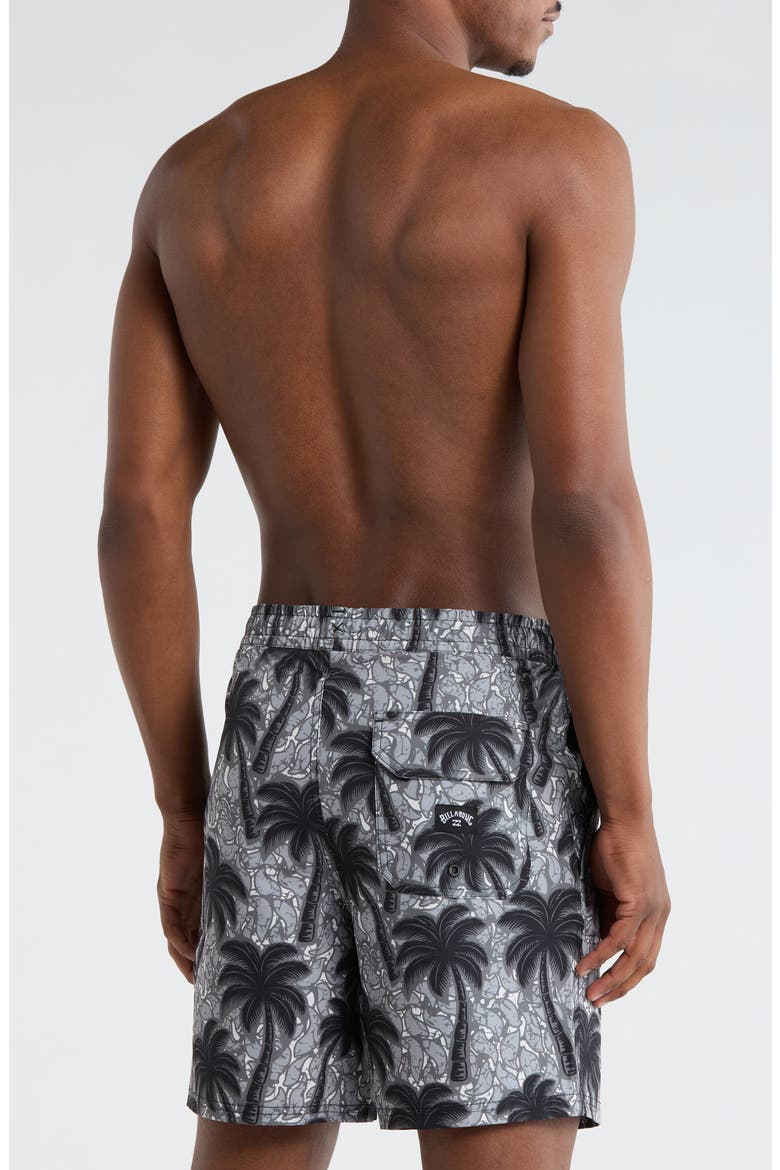 Radical Volley Swim Trunks, Alternate, color, BLACK