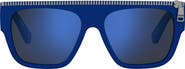 Moschino 56mm Square Sunglasses