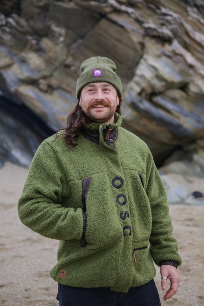 Fleece Jacket - Men's, Alternate, color, Khaki / Black