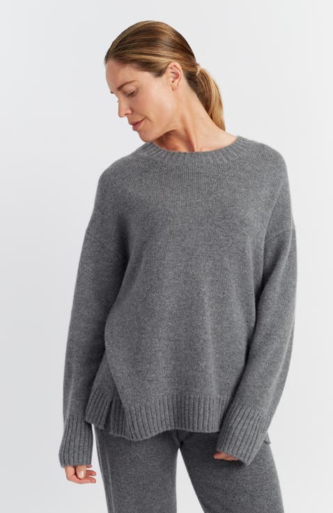 Pure Cashmere Crew Neck Sweater