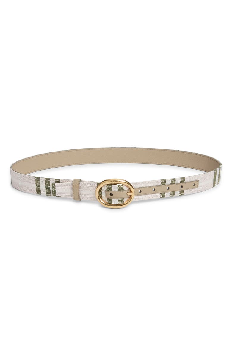 Burberry Bloomsbury Reversible Belt, Main, color, Mushroom/ Mallow Pink