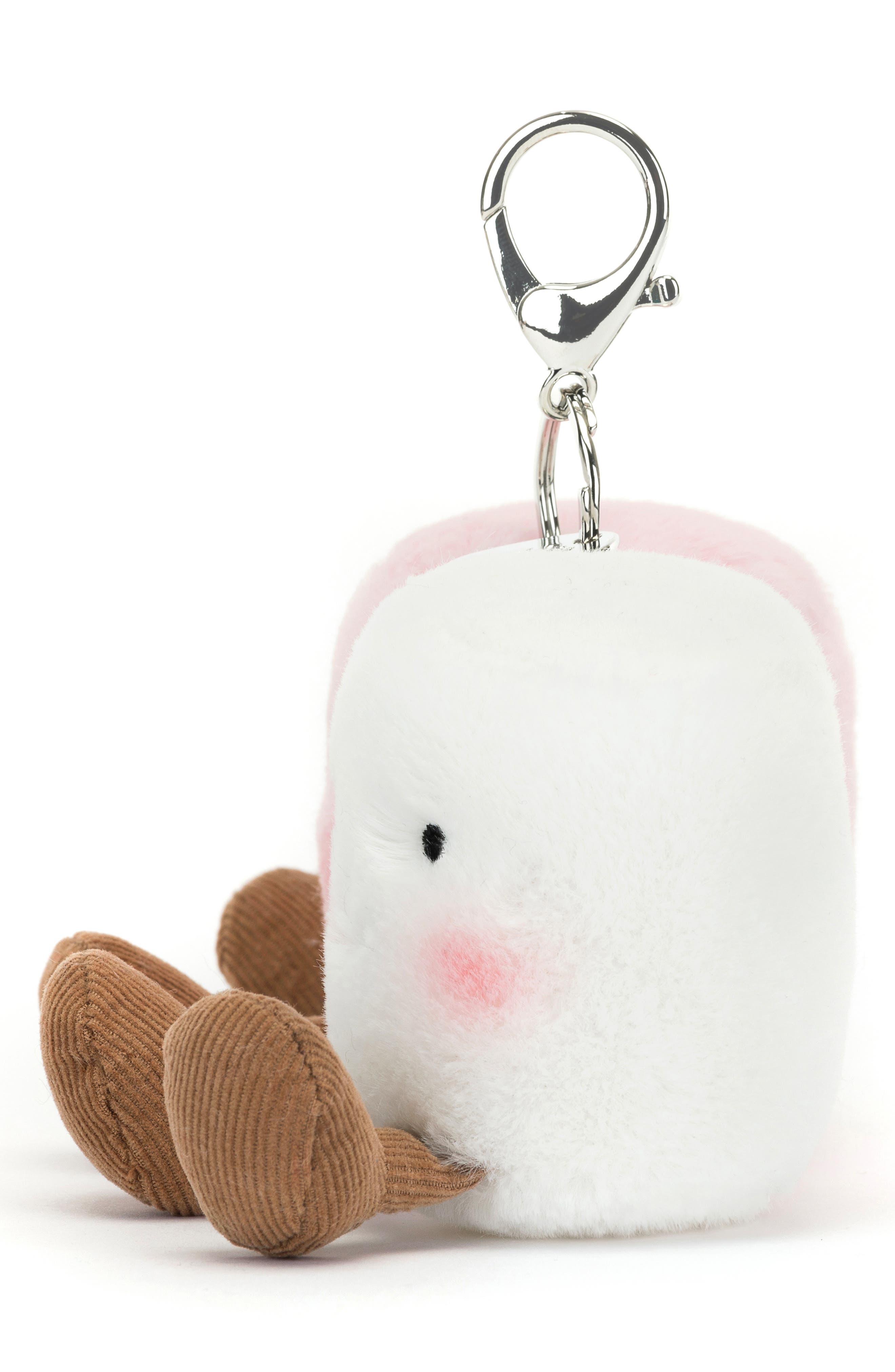 Amuseables Pair of Marshmallows Bag Charm, Alternate, color, MULTI