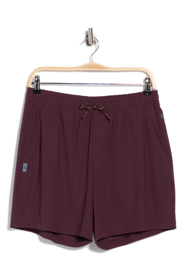 Pursuit 5-Inch Unlined Training Shorts, Alternate, color, MULBERRY
