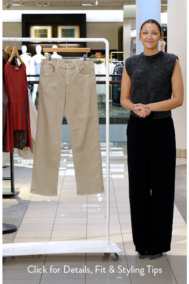 Brinley High Waist Straight Leg Jeans video