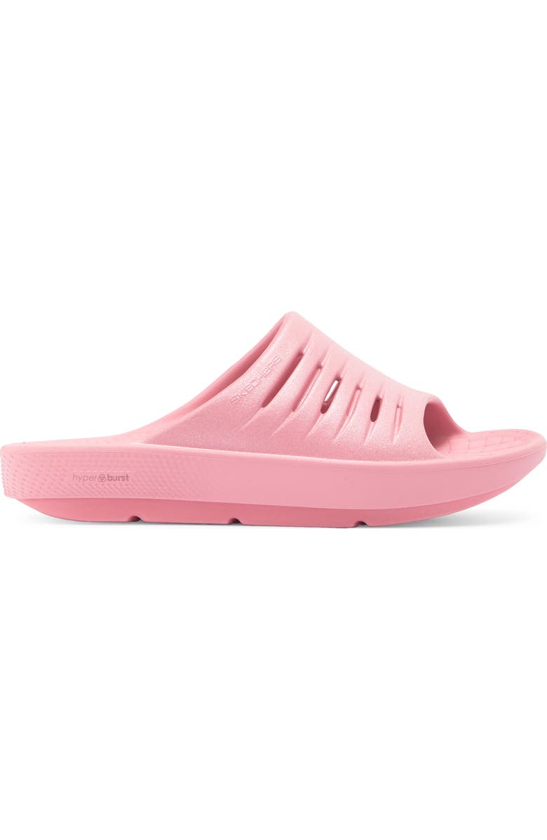 SKECHERS Go Recover Refresh Glam Up Slide Sandal, Alternate, color, Rose