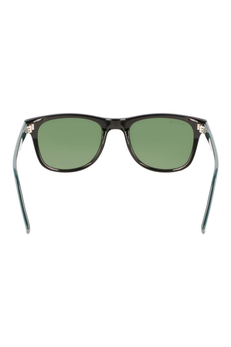 54mm Modified Rectangular Sunglasses, Alternate, color, BLACK