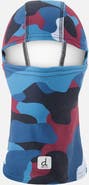 Deux par Deux Camoflage Brushed Jersey Reflective Full-Coverage Balaclava