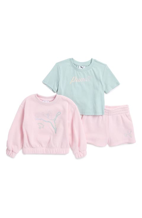 Fleece Sweatshirts & Shorts Set (Baby)