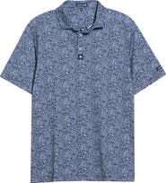 Bad Birdie Core Abstract Print Performance Golf Polo