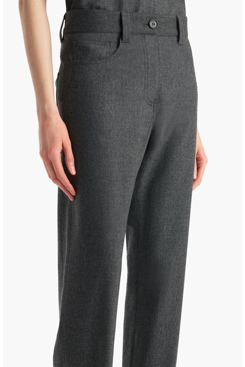 Callum Tapered Wool Pants, Alternate, color, STORM