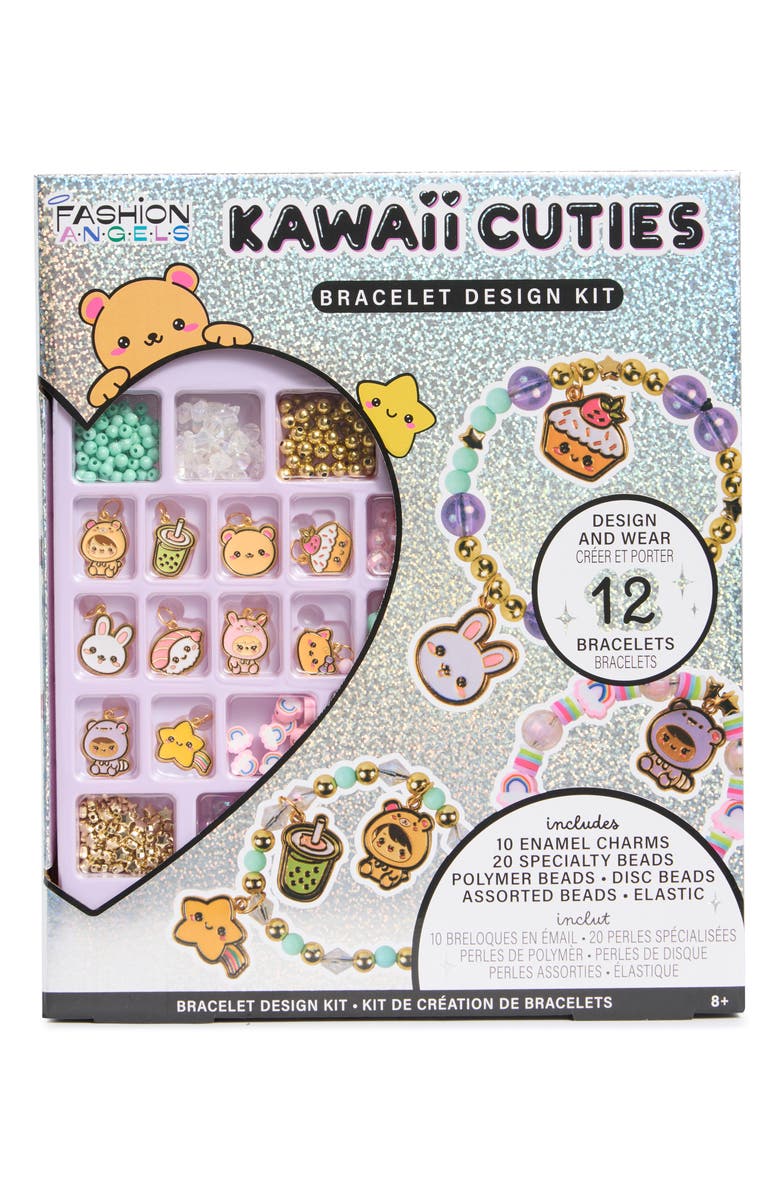 Fashion Angels Kawaii Cuties Bracelet Design Kit, Main, color, Multi