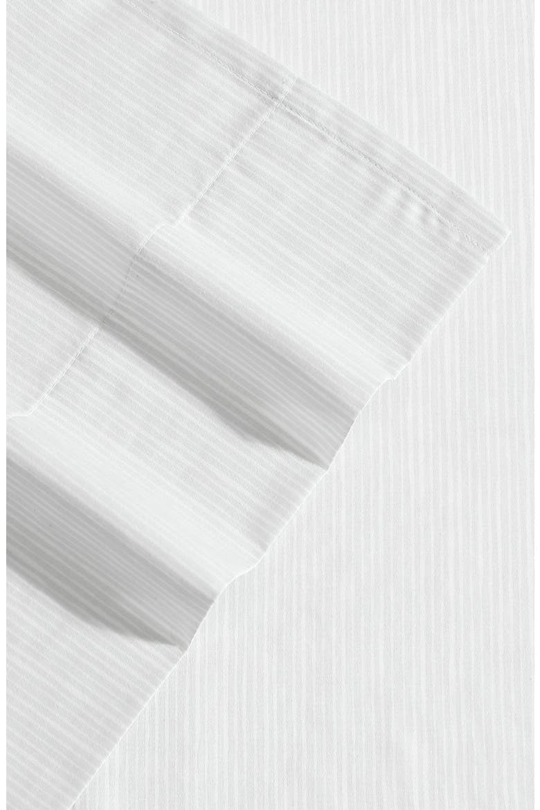 Etched Stripe Cotton Sheet Set, Alternate, color, LIGHT GREY