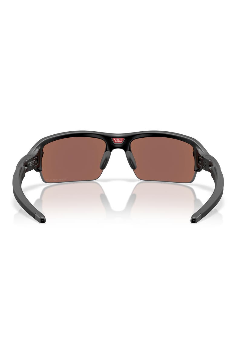 Gender Inclusive Flak 2.0 XL 59mm Polarized Rectangular Sunglasses, Alternate, color, MATTE BLACK / PRIZM DEEP WATER