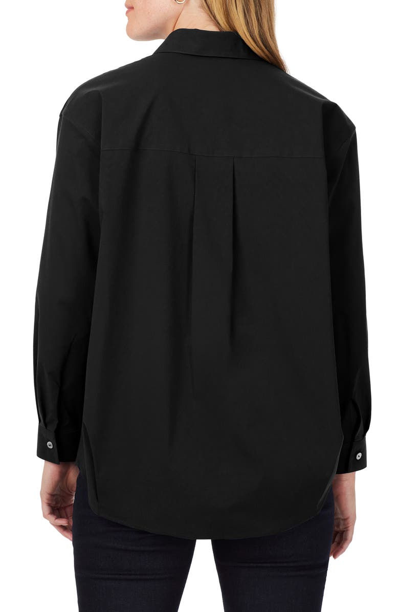 Foxcroft Lacey Non-Iron Popover Tunic Top, Alternate, color, 