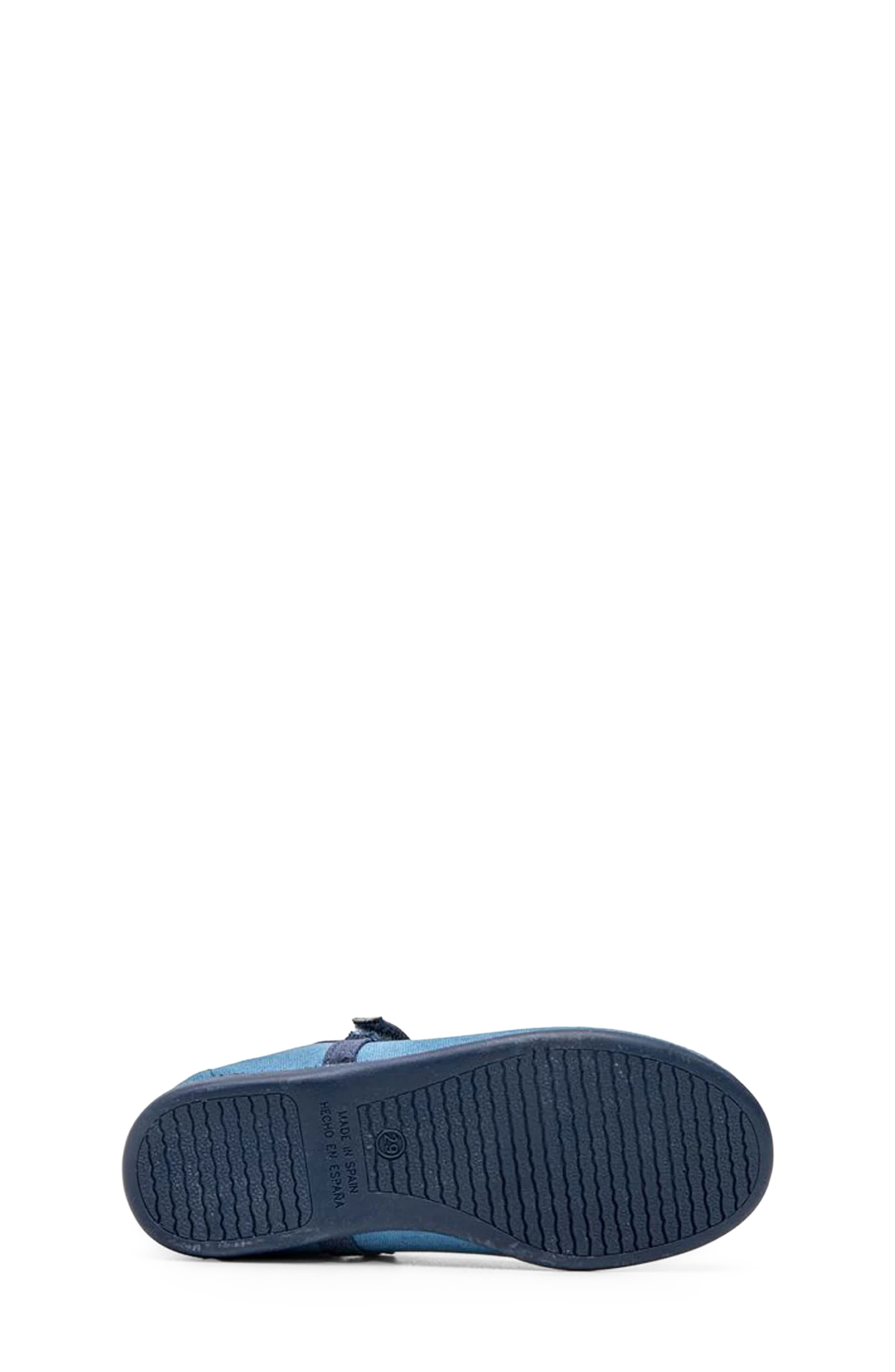 CHILDRENCHIC Kids' Evelyn Mary Jane Flat, Alternate, color, Blue