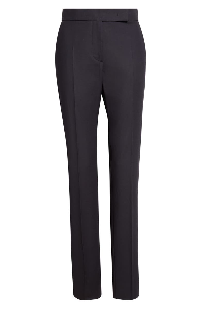 Max Mara Modino Slim Cut Stretch Cotton Trousers, Main, color, Ultramarine