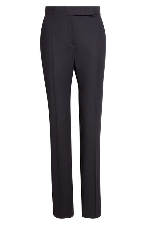 Modino Slim Cut Stretch Cotton Trousers