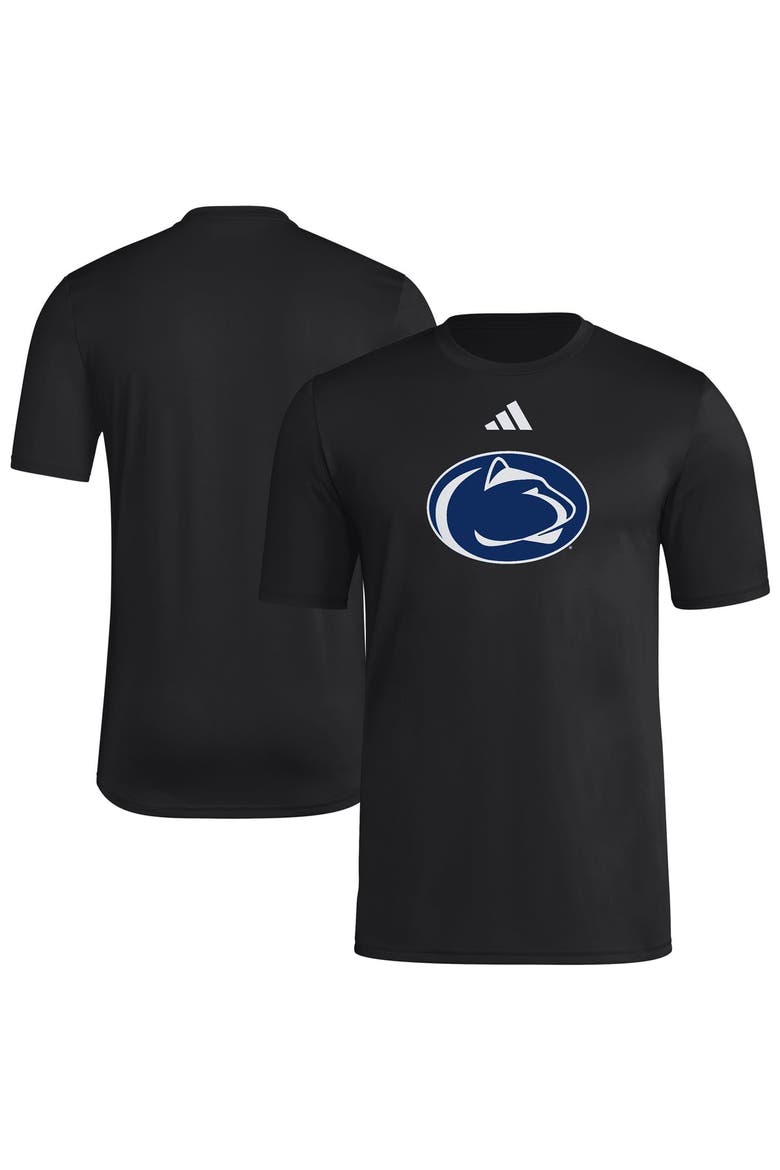Men's adidas Black Penn State Nittany Lions Primary Logo Polyester T-Shirt, Main, color, Black