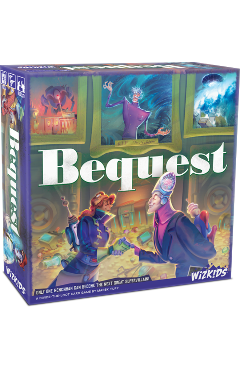 WizKids Games Bequest Board Game | Wizkids | Dividetheloot Card Game By Marek Tupy, Main, color, 