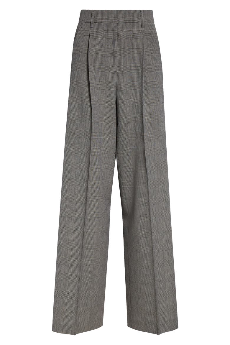 Journey Wide Leg Wool Pants, Alternate, color, GREY SHADES