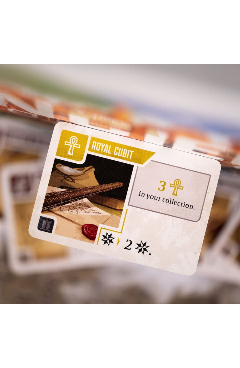 IELLO Ancient Knowledge Strategy Card Game, Tableau Building, 12+, Alternate, color, Multicolored