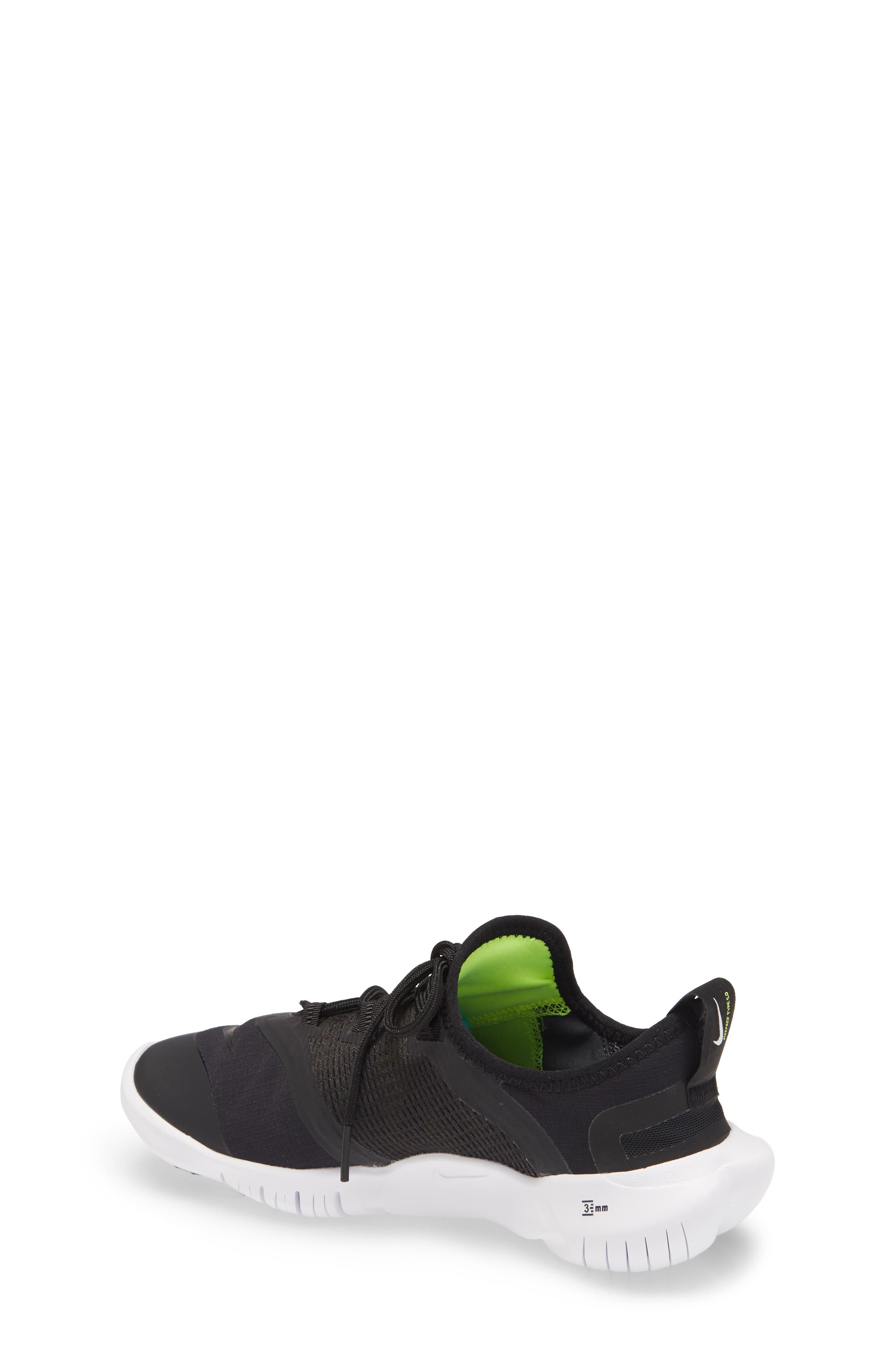 Free RN 5.0 2020 Running Shoe, Alternate, color, BLACK/ WHITE-ANTHRACITE-VOLT