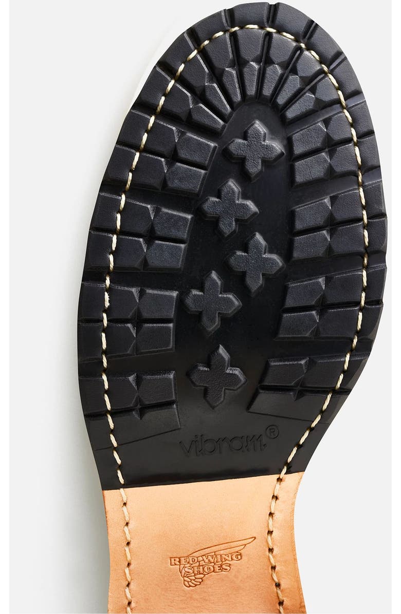 Red Wing Heritage Clara Roughout Leather Boot, Alternate, color, White Sand Mohave