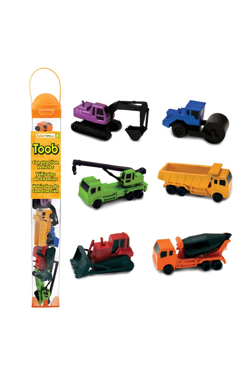 Safari Ltd. Construction Vehicles TOOB Toy, Main, color, NO COLOR