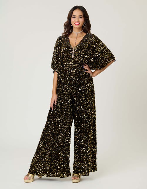 Unique Vintage Caftan Jumpsuit In Multi