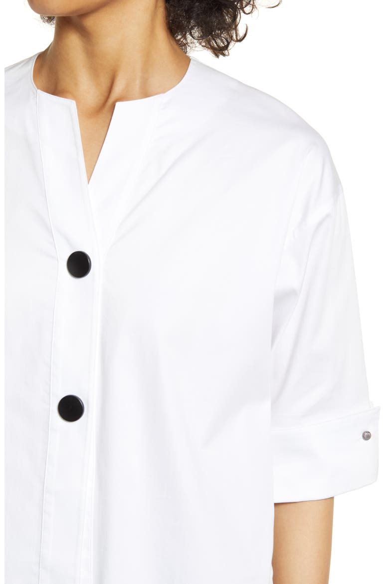 High-Low Jacket, Alternate, color, WHITE