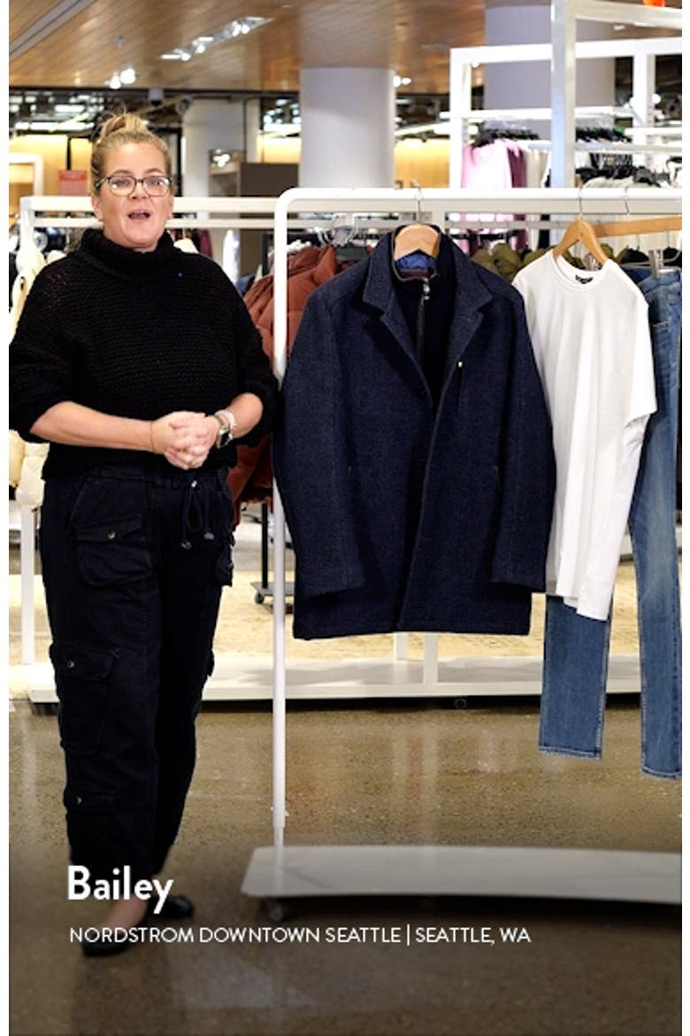 Upton Bib Insert Wool Blend Car Coat video