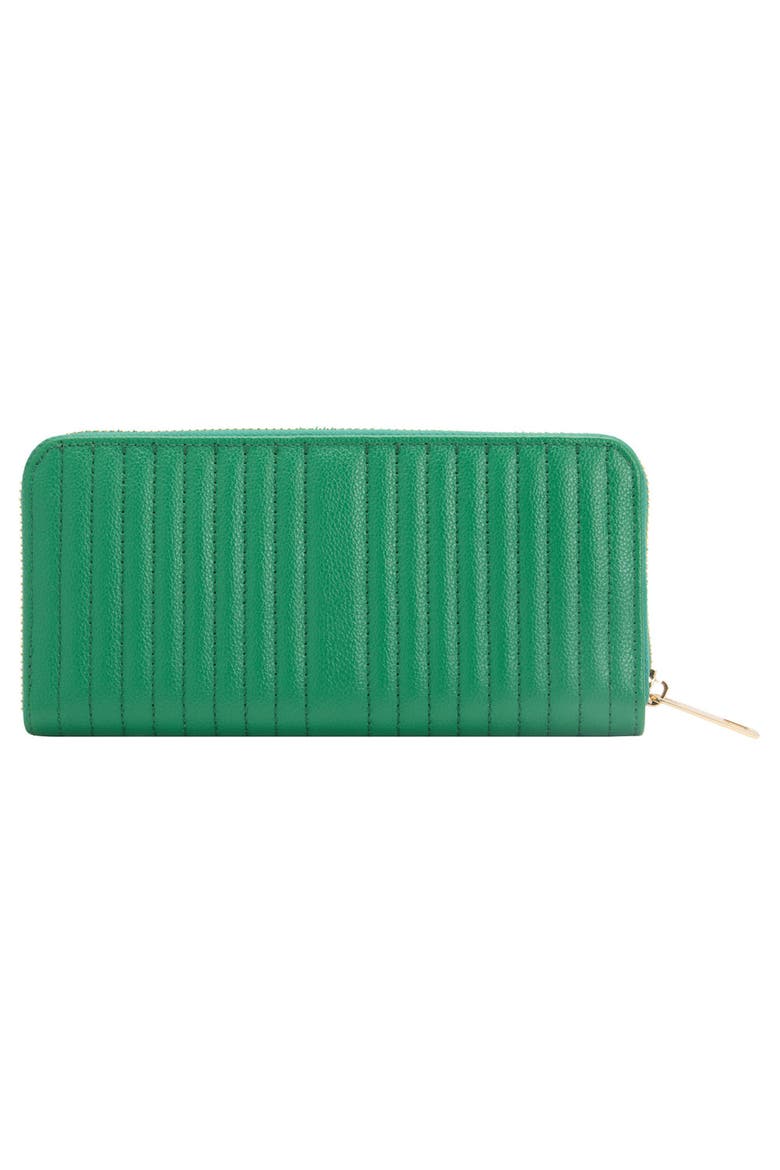 Mimi Continental Wallet, Alternate, color, Forest Green