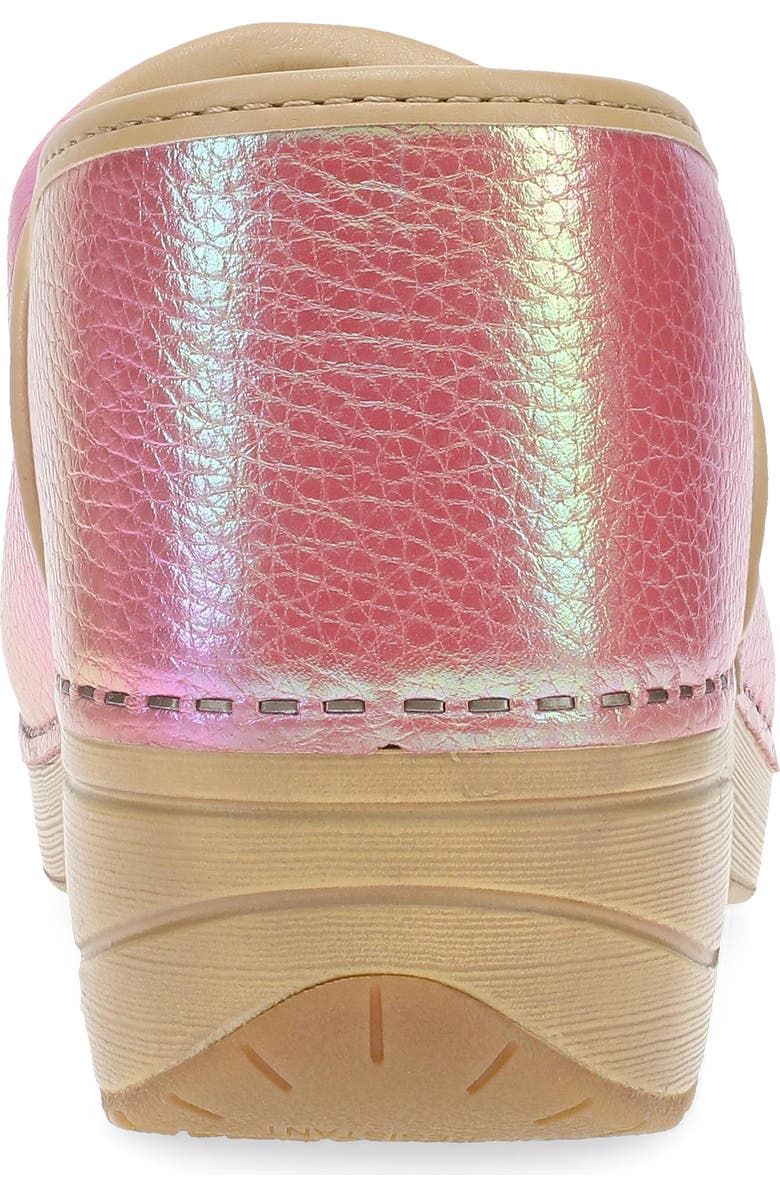 Dansko XP 2.0 Clog, Alternate, color, Pink Iridescent Leather