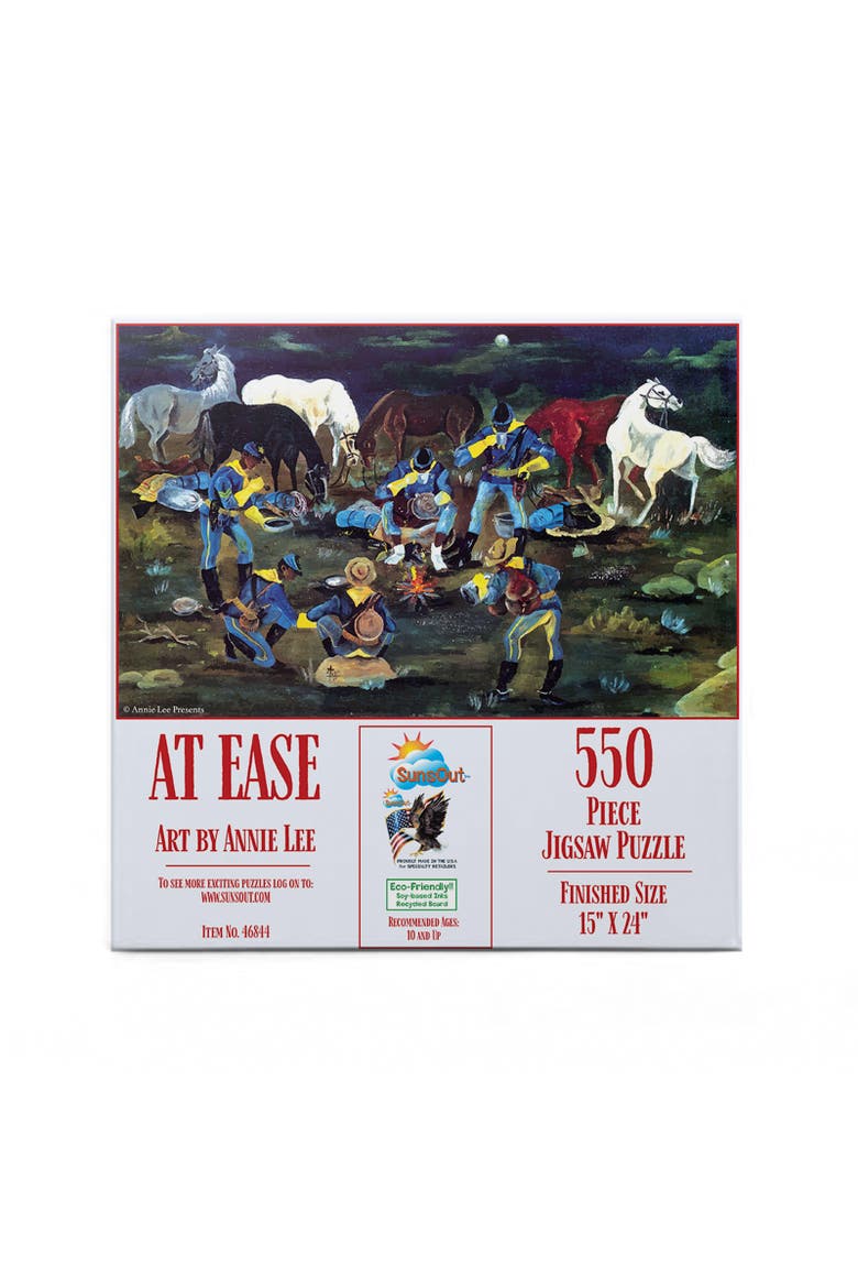 At Ease Buffalo Soldiers 550 piece Jigsaw Puzzle for Adults, Alternate, color, Multicolor
