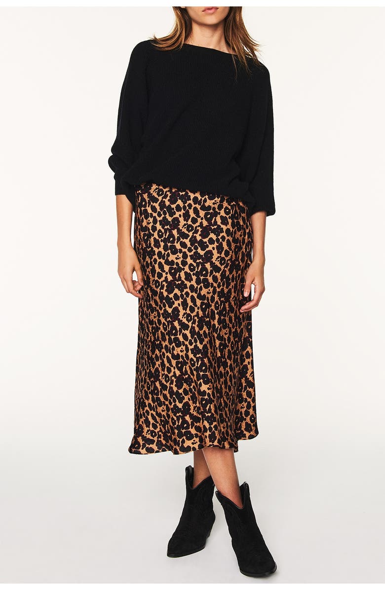 ba&sh Teddy High/Low Skirt, Main, color,
