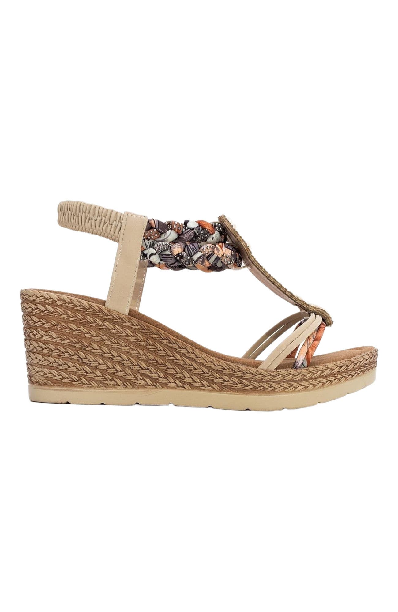 Prologue Shoes Sogno Rhinestone Espadrille Sandal, Alternate, color, 