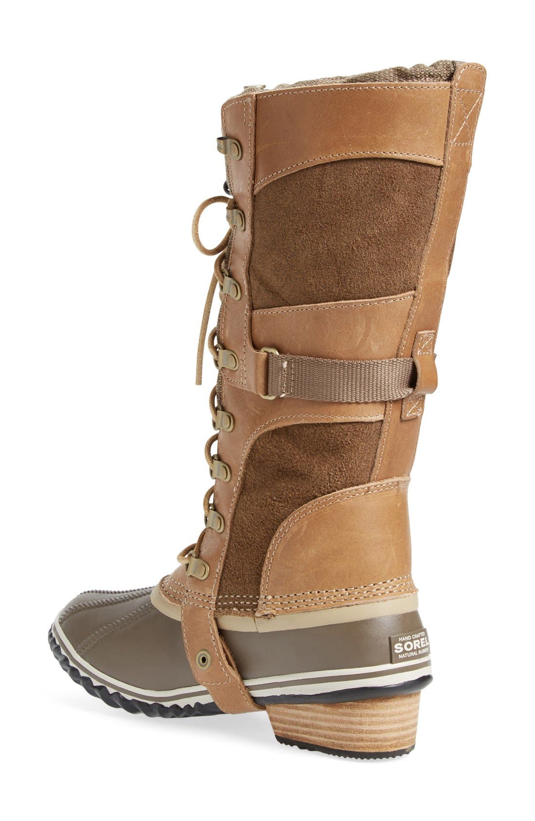 'Conquest Carly' Boot, Alternate, color, BRITISH TAN