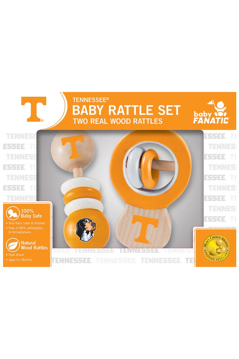 Tennessee Volunteers Baby Rattles 2-Pack, Alternate, color, Multicolor